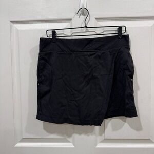 Athleta Derek Lam 10C Skort Black Athletic Running Tennis‎ Golf Skirt M